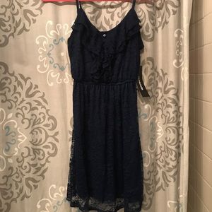 Navy blue dress